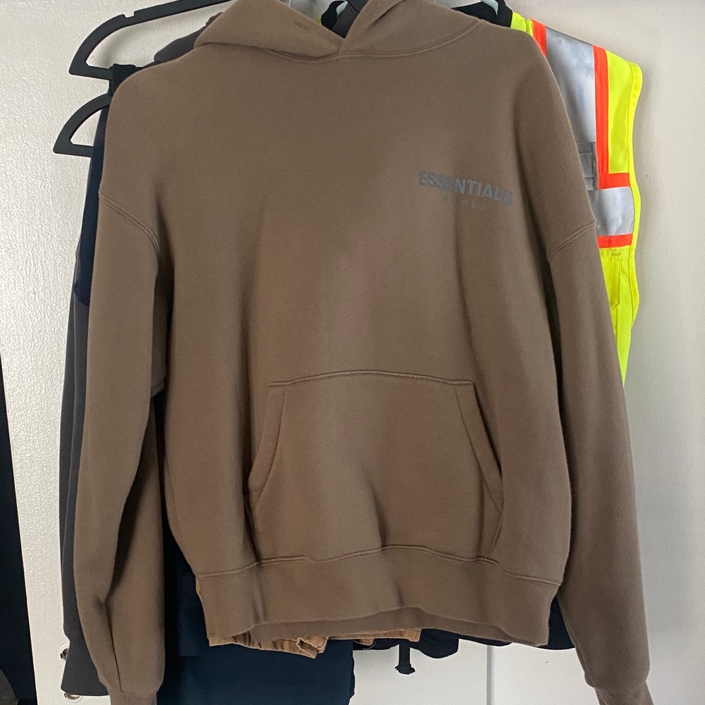 Essentials Earthy Brown Hoodie